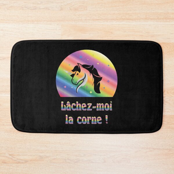 Item preview, Let go of my horn! - Unicorn Humor Message designed and sold by rubislys.