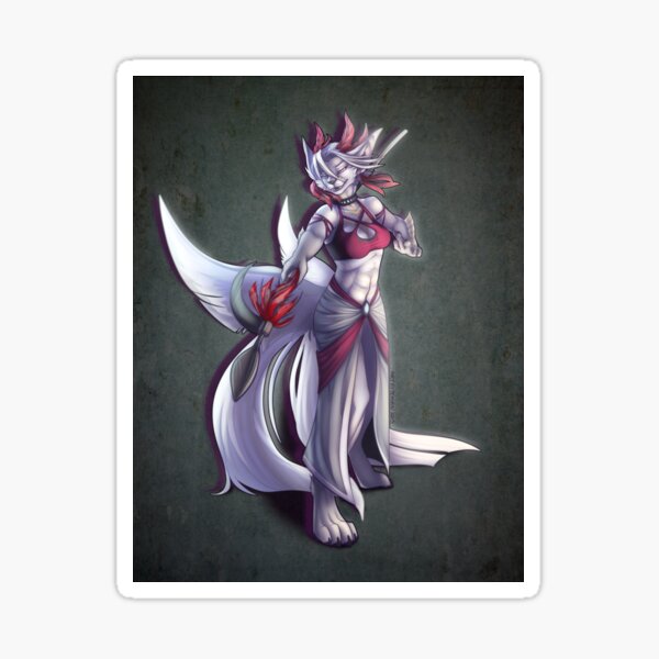 Poised Sticker