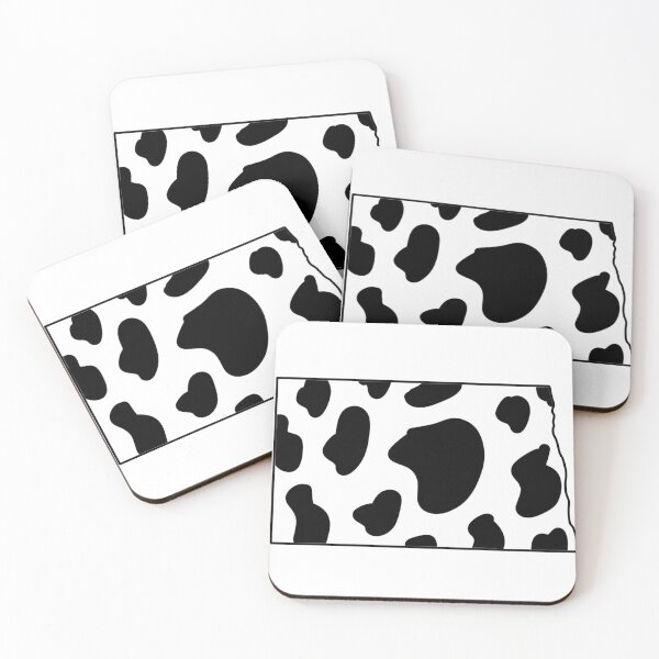 Item preview, Cow Print North Dakota designed and sold by moxsto.