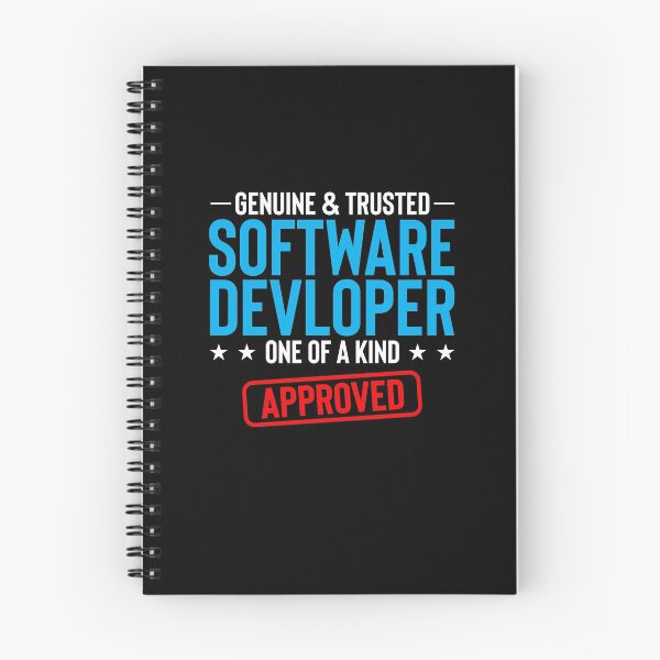Item preview, Software Developer Approved Funny Typography designed and sold by Silver Medal.