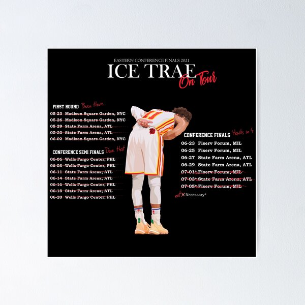 Item preview, Ice Trae On Tour Black - Trae Young Atlanta Play-offs designed and sold by midamode.
