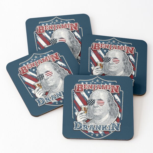 Item preview, Benjamin Drankin - Funny and Patriotic 4th of July Independence Day designed and sold by Nfty-Planet01.