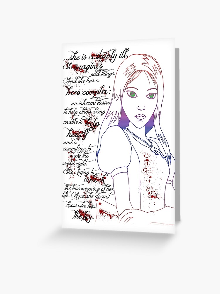 Weapons Cards- Alice Madness Returns Greeting Card for Sale by