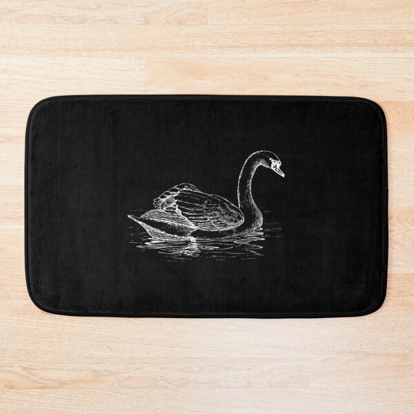Item preview, Black And White Cute  Abbotsbury Swan designed and sold by mewsis.