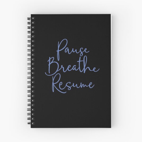 Item preview, Pause. Breathe. Resume. v.4 designed and sold by x1brett.