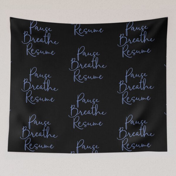 Item preview, Pause. Breathe. Resume. v.4 designed and sold by x1brett.