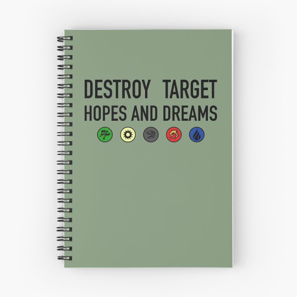 Item preview, MTG Destroy Hopes and Dreams designed and sold by MWDG-DesignsMTG.