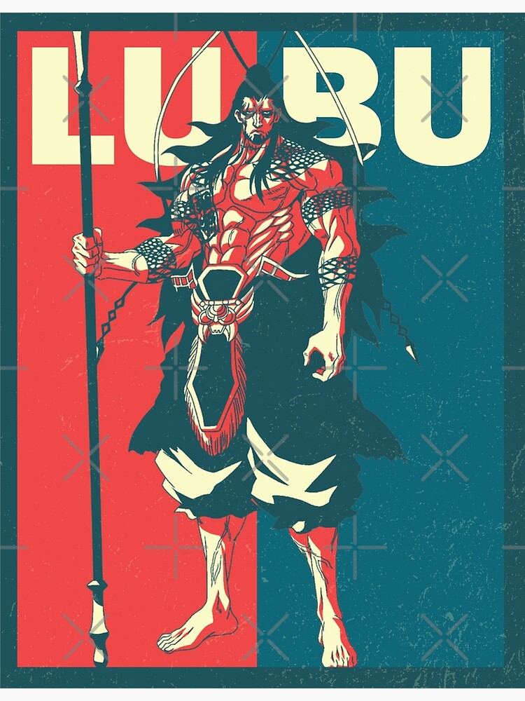 "Record of Ragnarok Lu Bu " Poster by IkaXII | Redbubble