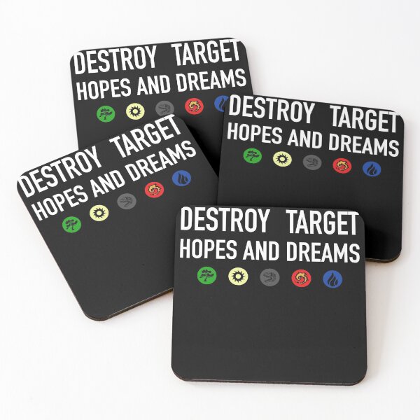 Item preview, MTG Destroy Hopes and Dreams white designed and sold by MWDG-DesignsMTG.