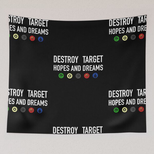 Item preview, MTG Destroy Hopes and Dreams white designed and sold by MWDG-DesignsMTG.