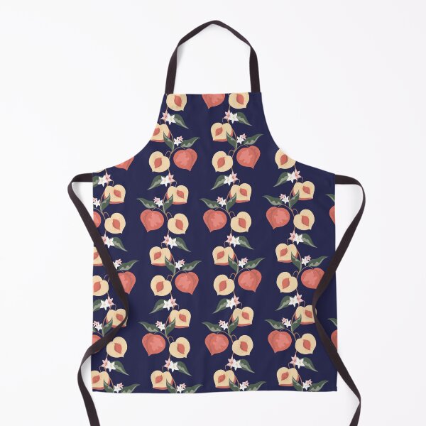 Item preview, peaches and flowers on a branch designed and sold by Tizencorps.