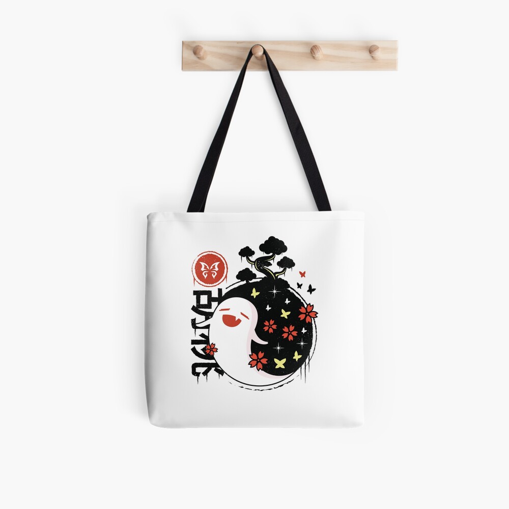 Genshin Impact Hu Tao Ghost Tote Bag