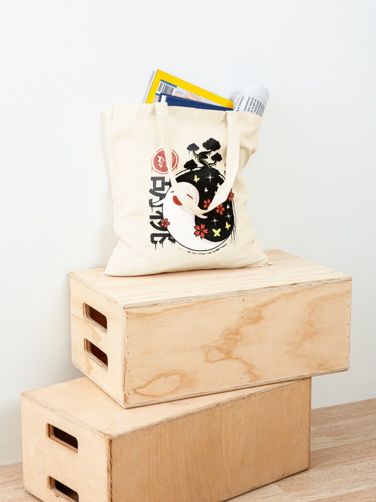 Alternate view of Genshin Impact Hu Tao Ghost Tote Bag