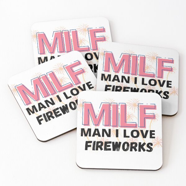 Item preview, MILF I Love Fireworks designed and sold by VerasCreations.