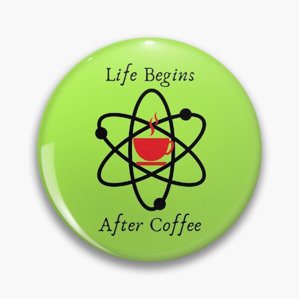 Item preview, Life Begins After Coffee - Funny Coffee Quotes designed and sold by VikGen.