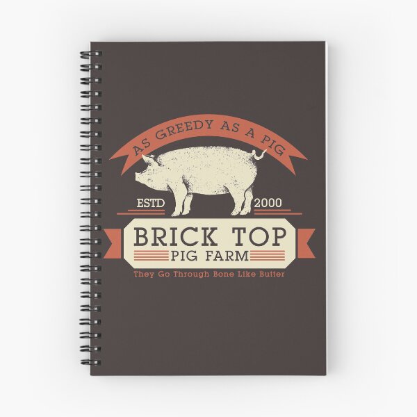 Item preview, Brick Top Pig Farm - As Greedy as a Pig designed and sold by Meta Cortex.