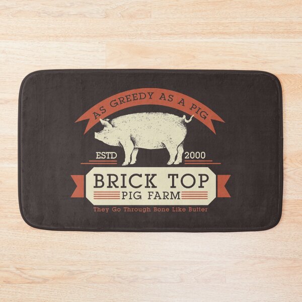 Item preview, Brick Top Pig Farm - As Greedy as a Pig designed and sold by Meta Cortex.