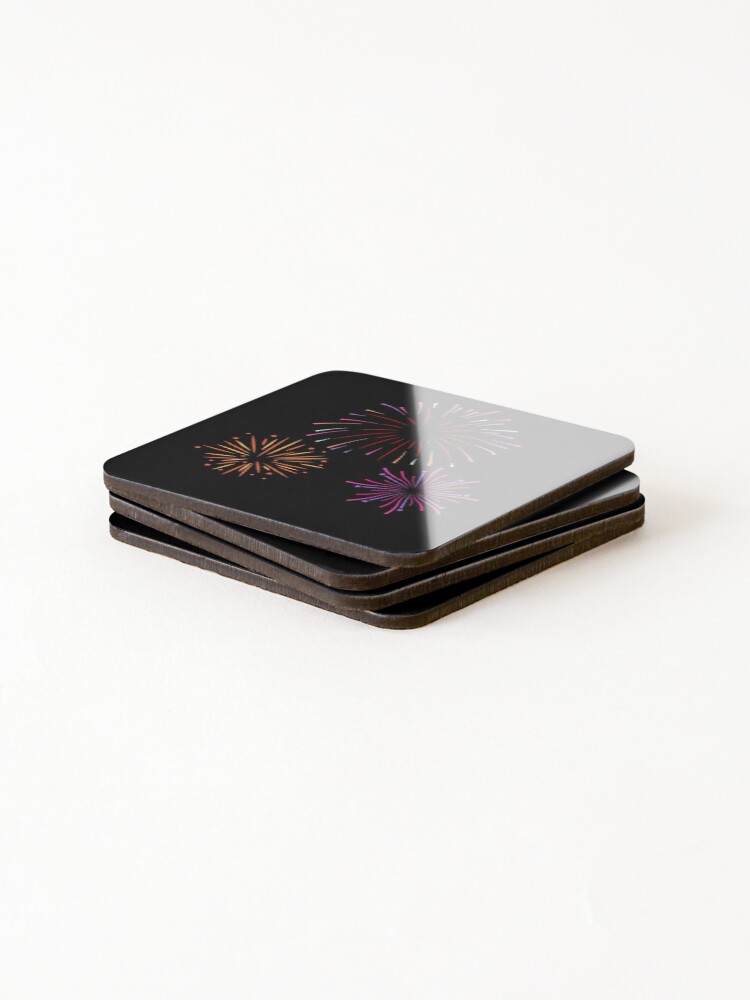 Thumbnail 4 of 5, Coasters (Set of 4), Firework  designed and sold by Mainer264.