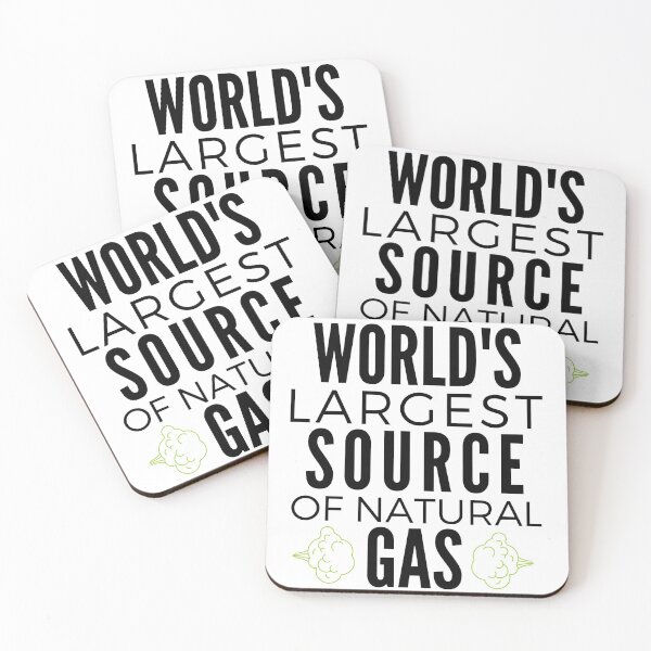 Item preview, Worlds largest source of natural gas designed and sold by VerasCreations.