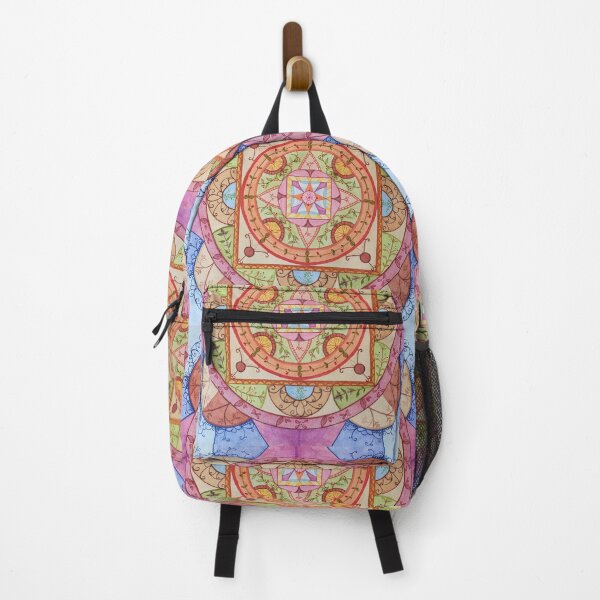 Item preview, Watercolor Mandala: Gaia designed and sold by Delphine HIBOU.