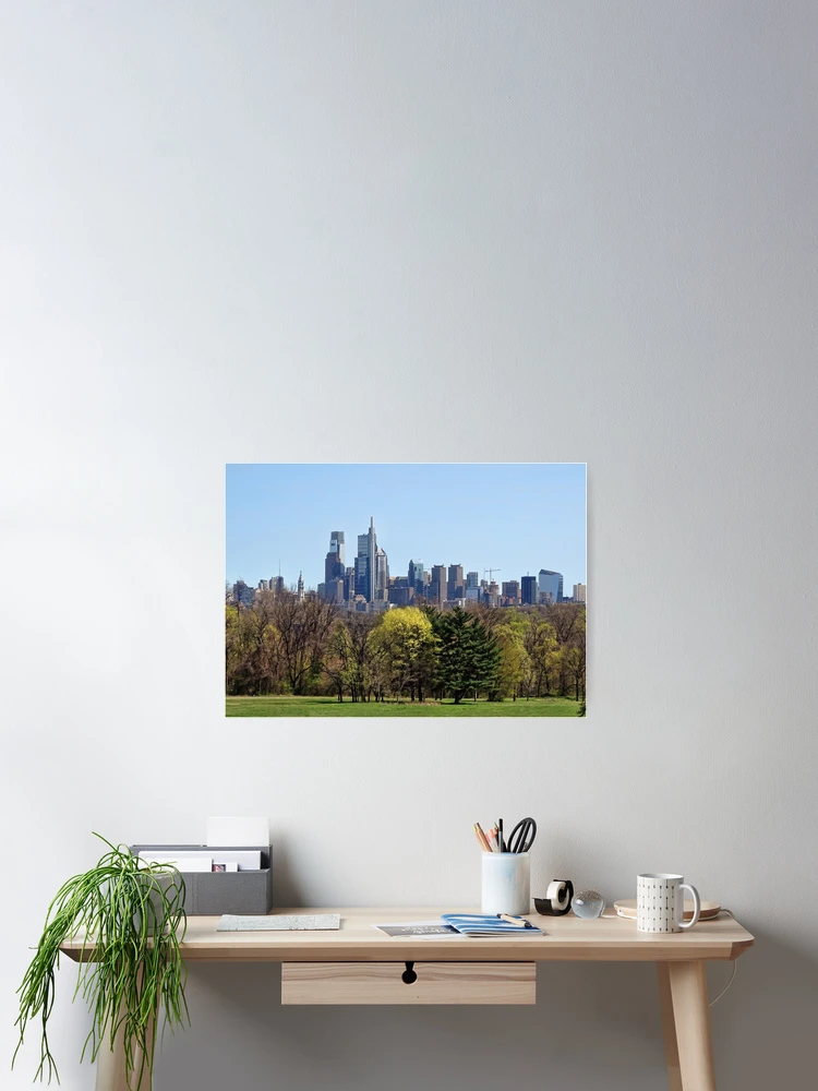 Thumbnail 2 of 3, Poster, Philadelphia In The Spring designed and sold by Lynney.