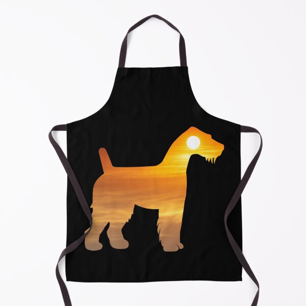 Item preview, Fox Terrier Dog Silhouette Sunrise designed and sold by alaechamlal.