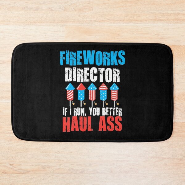 Item preview, Fireworks Director If I Run 4th Of July Fourth Men designed and sold by PinkyTree.