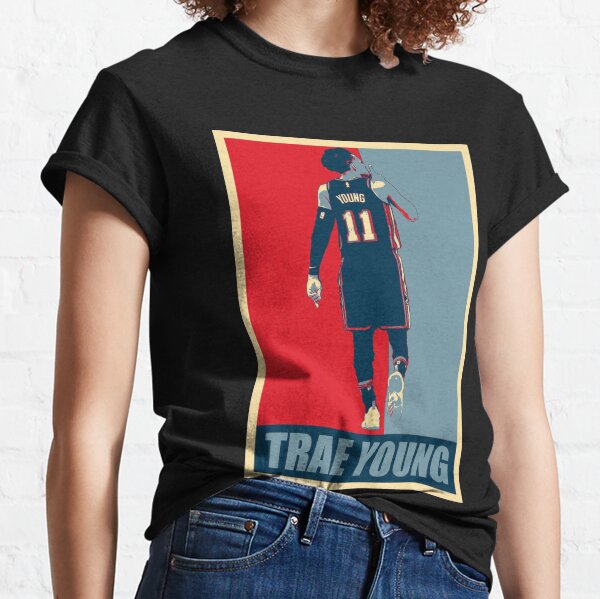 RED Trae Young Hawks AIR T-shirt ADULT 