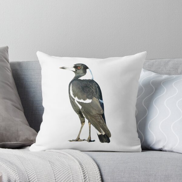 Artikelvorschau, MAGPIE - Australian Magpie Bird Portrait Aussie Wildlife HD Elster entworfen und verkauft von Go Logo Designs.