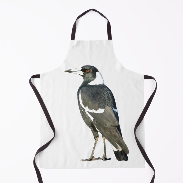 Item preview, MAGPIE - Australian Magpie Bird Portrait Aussie Wildlife HD Magpie designed and sold by Go Logo Designs.
