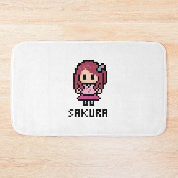 Item preview, Sakura Minamoto Zombieland Saga Franchouchou Pixel Art designed and sold by AnnaYenardi.