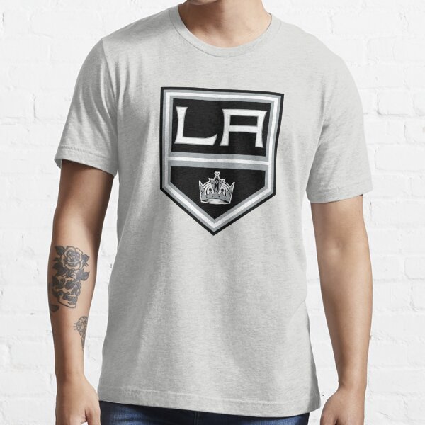 Los Angeles Kings Mens Reebok Shield Logo T-Shirt Black