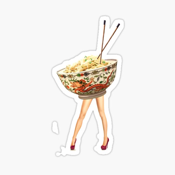 Ra-Ra-Ramen Sticker