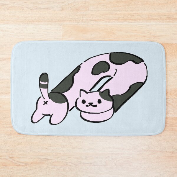 Item preview, I draw speckles and spots doing the long cat in cow u tunnel meme designed and sold by RansRoom.
