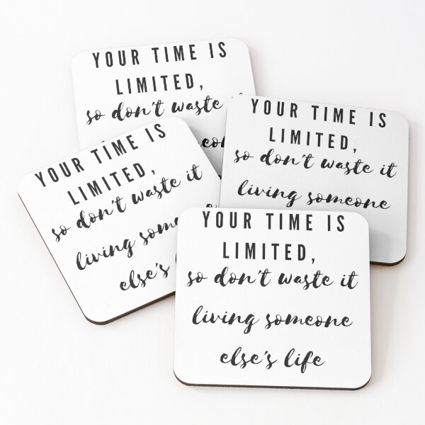 Item preview, Don't Waste Your Life designed and sold by Kiwis-Colors.