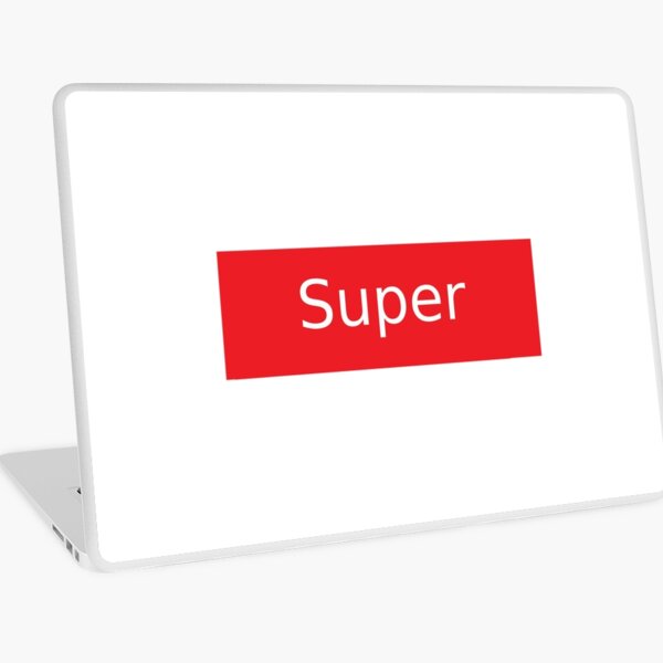 Supreme mac outlet sticker