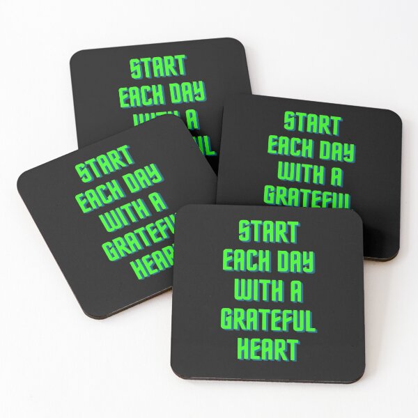 Item preview, Start Each Day With A Grateful Heart designed and sold by Chanchane Store.
