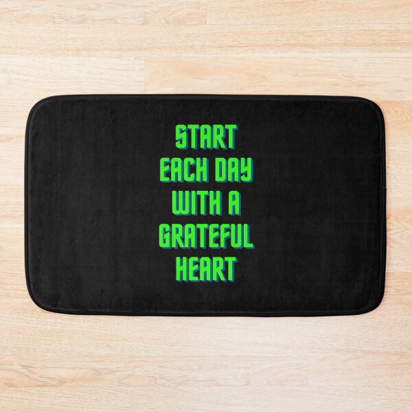 Item preview, Start Each Day With A Grateful Heart designed and sold by Chanchane Store.