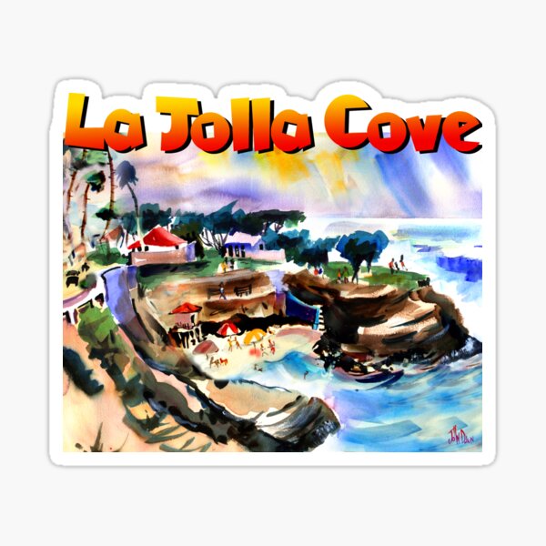 Aperçu de l'œuvre La Jolla Cove créée et vendue par johndunn.