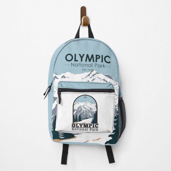 Item preview, Olympic National Park Washington Vintage designed and sold by KrisSidDesigns.