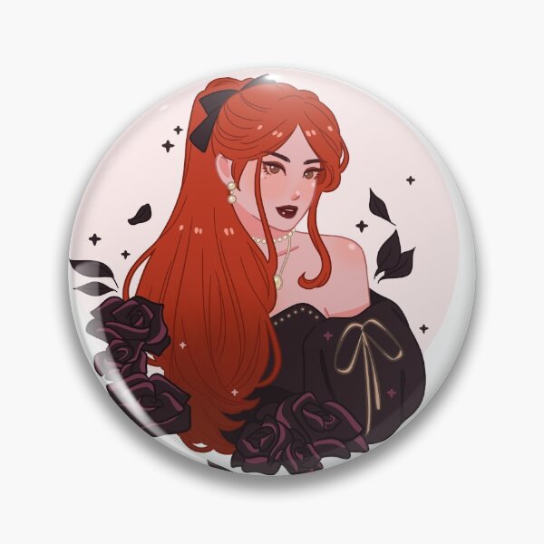 Item preview, Aespa Ningning Black Rose designed and sold by meronbunn.