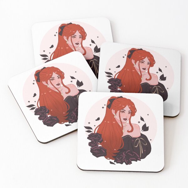 Item preview, Aespa Ningning Black Rose designed and sold by meronbunn.