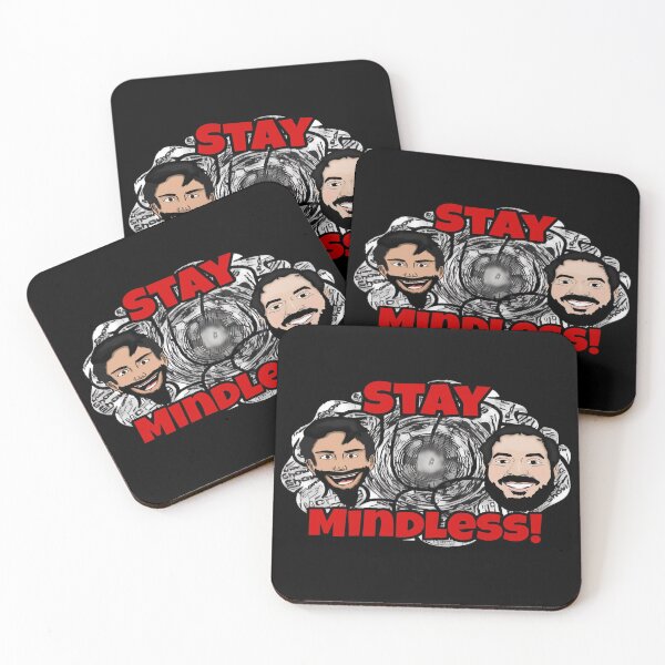 Item preview, Black and White Stay Mindless designed and sold by Mindless-Merch.
