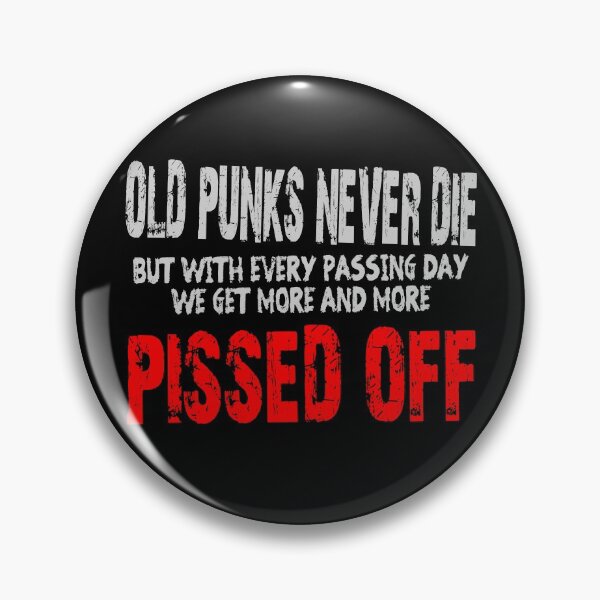 Item preview, OLD PUNKS NEVER DIE designed and sold by Paparaw.