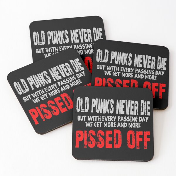 Item preview, OLD PUNKS NEVER DIE designed and sold by Paparaw.