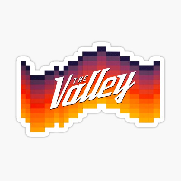 Phoenix Suns The Valley City Jersey Sticker