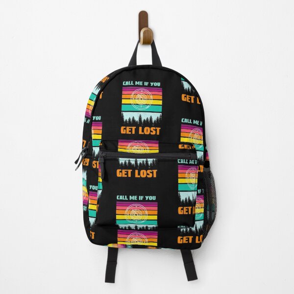 Item preview, Call Me If You Get Lost, Retro Sunset Compass designed and sold by SportyDogShop.