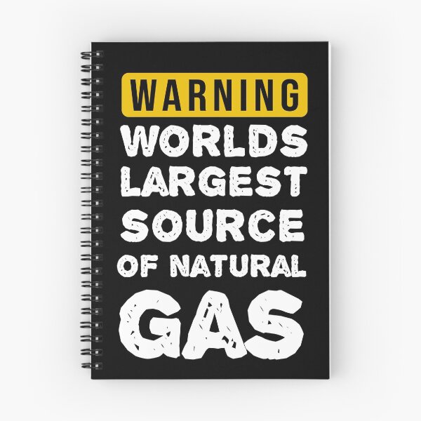 Item preview, Warning Worlds Largest Source Of Natural Gas designed and sold by redblackline.