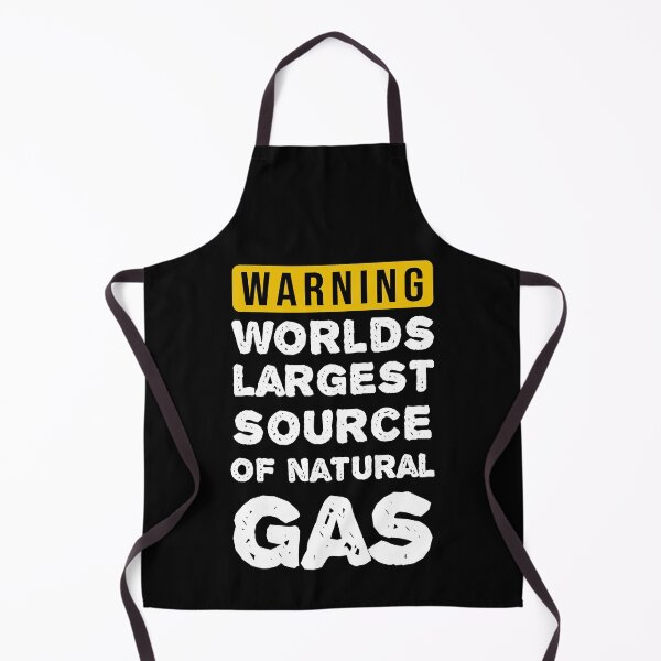 Item preview, Warning Worlds Largest Source Of Natural Gas designed and sold by redblackline.