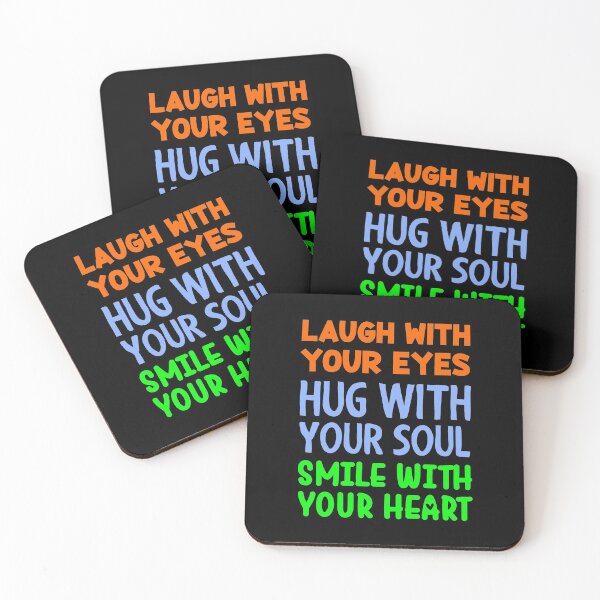 Item preview, Smile with your heart text quote for T-shirts, mugs and etc designed and sold by SLSandaruwan.